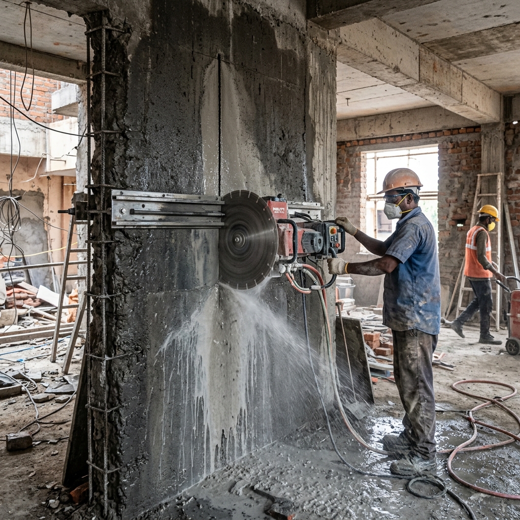 Wall Cutting & Door Openings