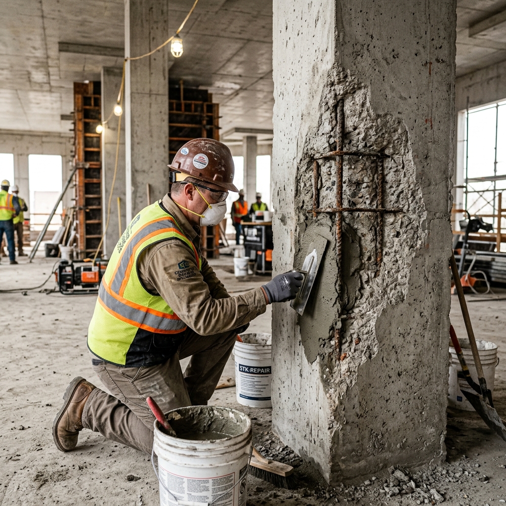 Column, Beam & Slab Strengthening
